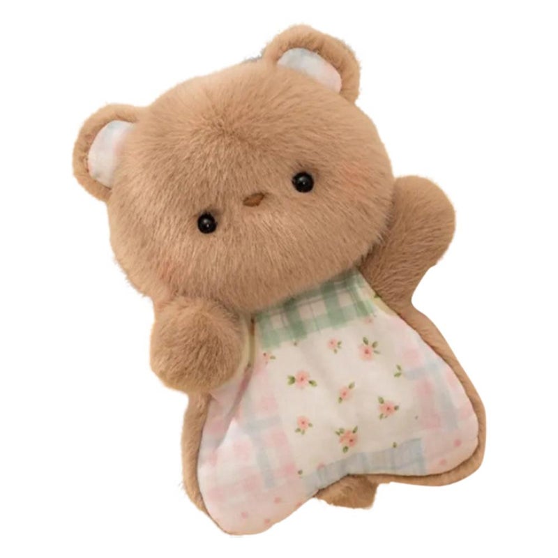 Beanbag plush toy, a stress reliever, a desktop companion, a fox hand warmer, a cozy gift.